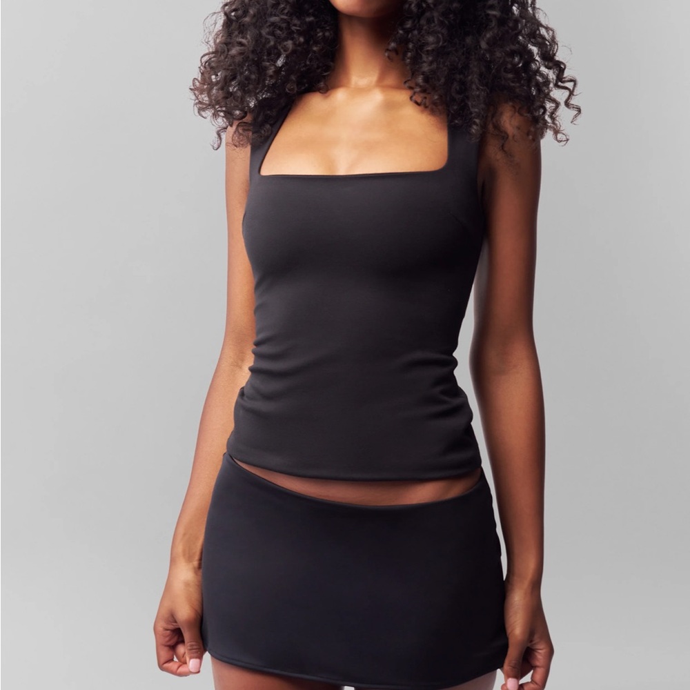 Danielle Guizio Micro Mini Stretch Skirt